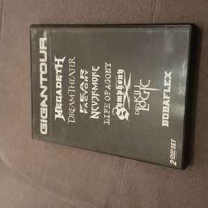 2/$20 Gigantour 2005 DVD Megadeath Dream Theater Fear Factory Nevermore Bobaflex